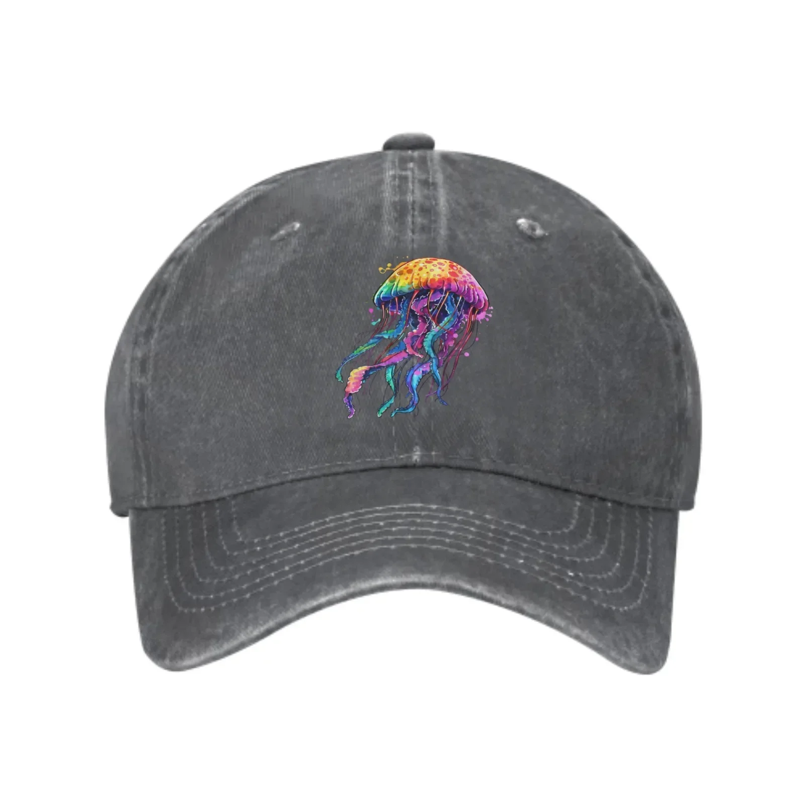 bones-de-beisebol-de-agua-viva-coloridos-para-homens-e-mulheres-ajustaveis-moda-casual-chapeus-de-caminhoneiro-para-atividades-de-pesca-ao-ar-livre