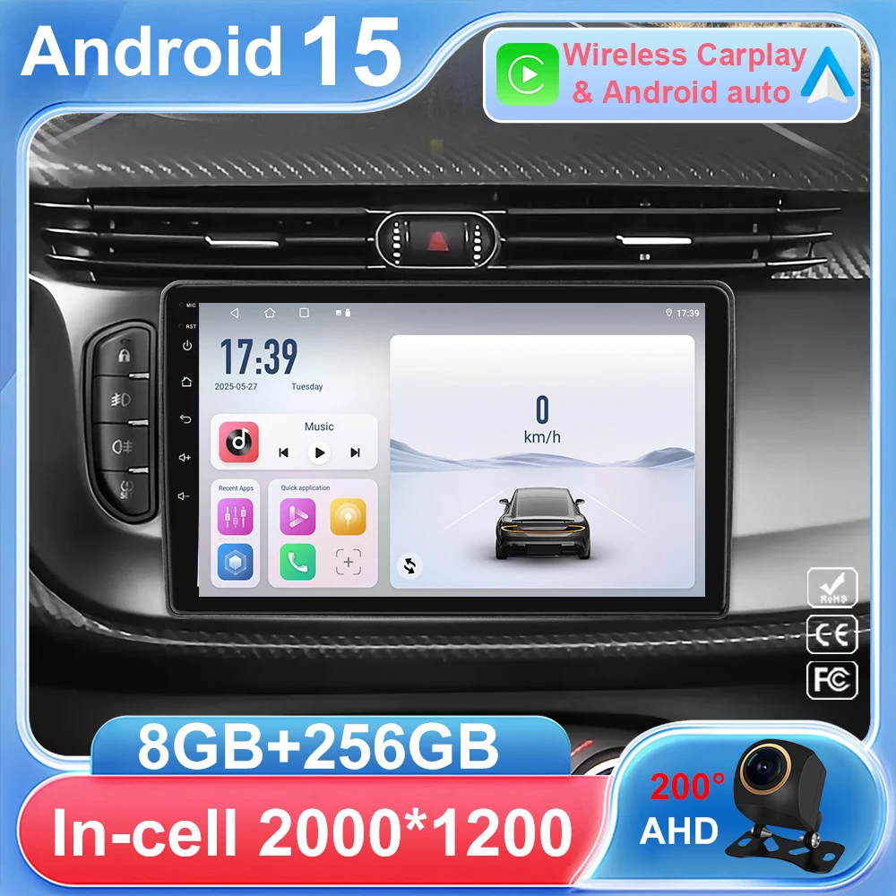 

9inch Android 15 For Alfa Romeo Giulietta 2015 - 2018 Car Radio Multimedia Player Stereo Head Unit Carplay Android Auto Screen