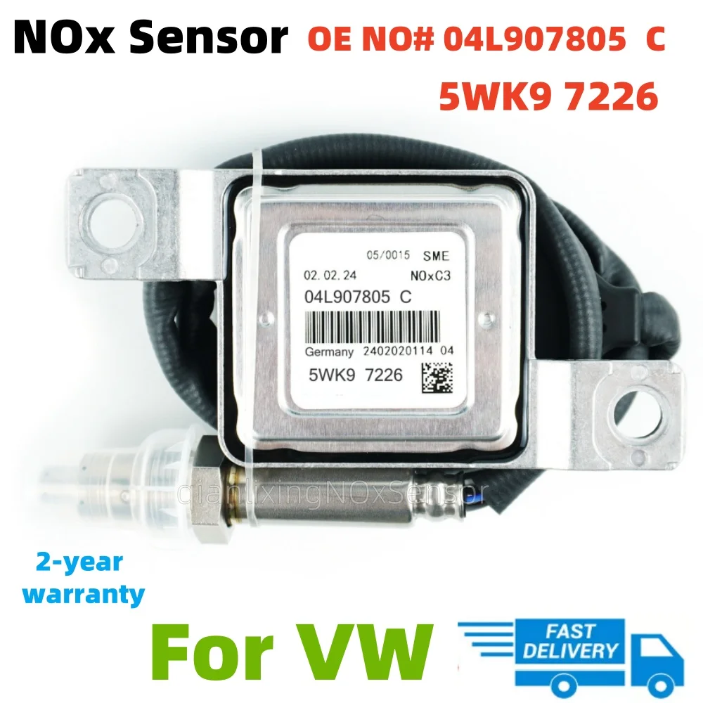 04L907805C 5WK97226 Original New Nox Sensor Nitrogen Oxide Sensor For VW Passat B8 Skoda Superb 2.0TDI 2014-2018