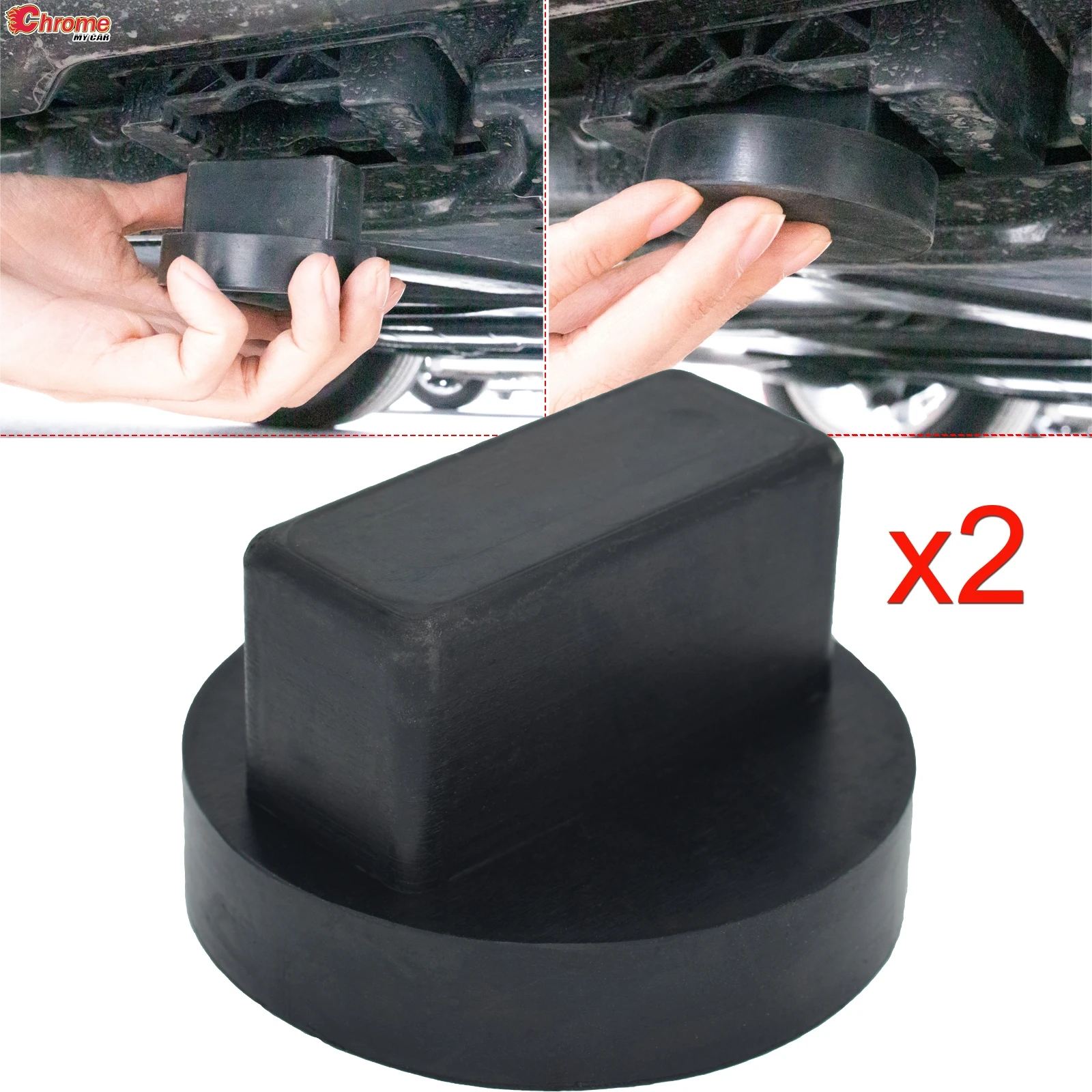 2X Car Rubber Jack …