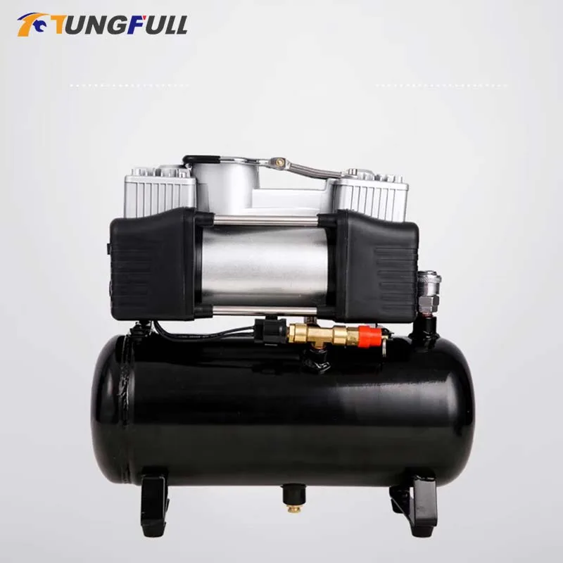 Mini Air Compressor Portable Oil-free Low Noise Air Pump 220v Car 12v Car Spray Air Tank 3L/4L Air Storage Tank