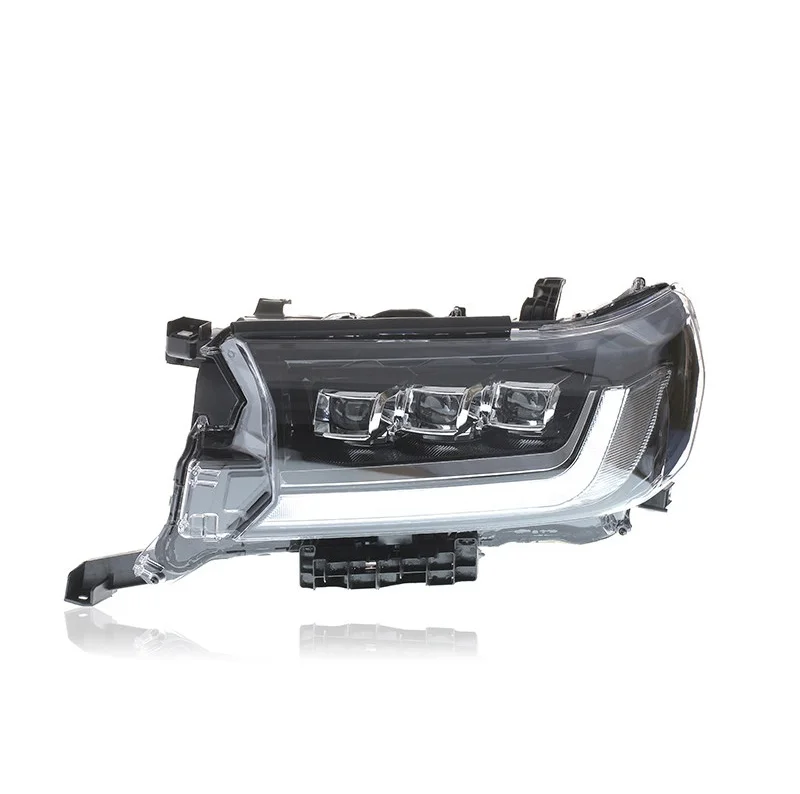 

for 16-21 Toyota Land Cruiser Headlamp Assembly Modification Special Dynamic Daytime Running Light Turn signal Lens