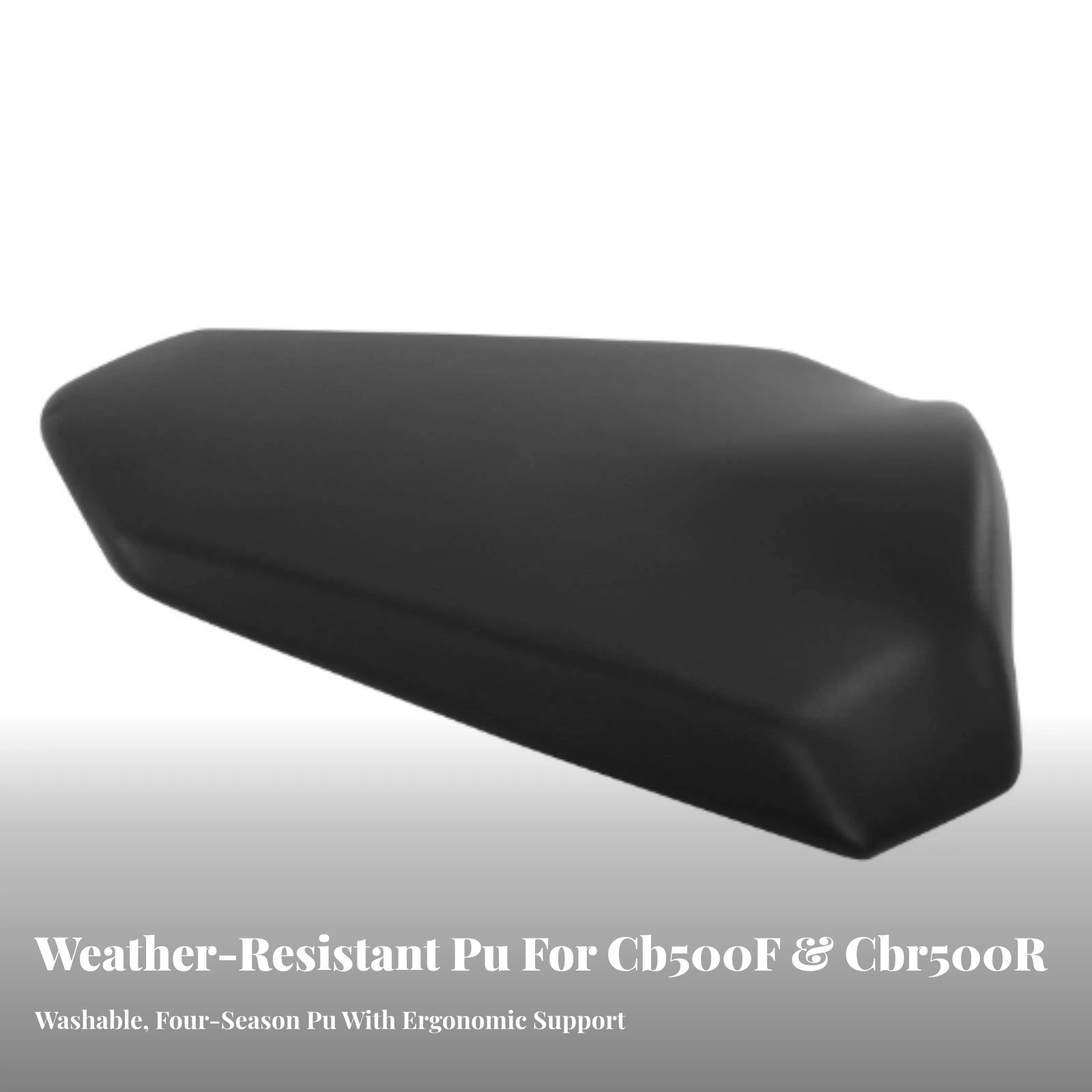 Rear Passenger Pad Seat Tailored Rear Seat Cushion Pillion Pad Long-Lasting Contoured for Riders, Road Trips, Commuting