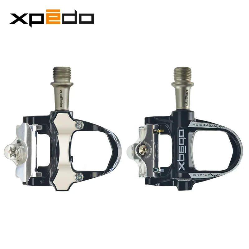 Wellgo Xpedo XRF07MC Magnesium Alloy Body Triple Cartridge Bearings Road Bike Clipless Self Locking Bicycle Pedal Cycling Parts