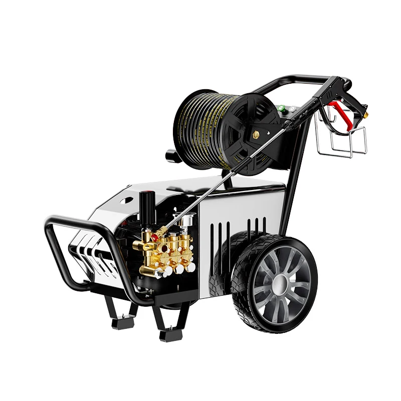5.5 Kw 3 Phase Motor 220v 380v 220 Bar 3200 Psi Electric High Pressure Washer Car Washer