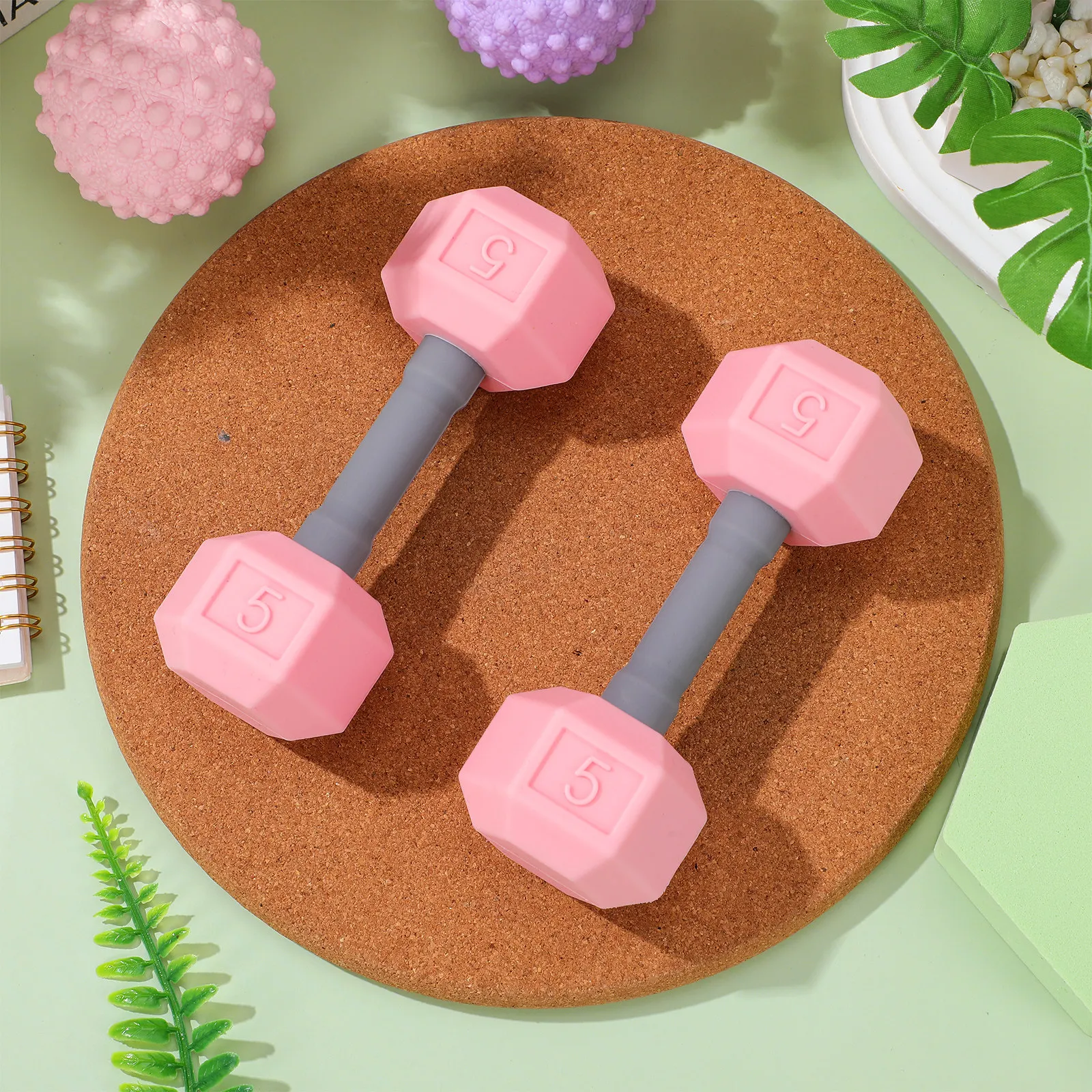 Home Gym For Toddlers - 2Pcs Mini Dumbbells for Toddlers Silicone
