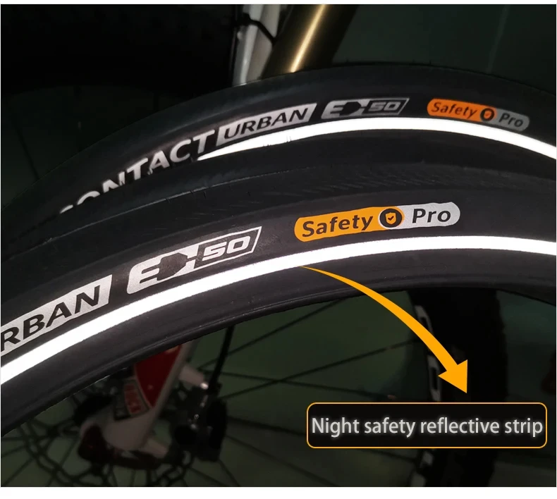 Continental Contact Urban Fahrrad-Drahtperlenreifen MTB Rennrad 622 584 559 406 20 26 27,5 28 29 BMX Touring Stahldrahtreifen – Detail 17