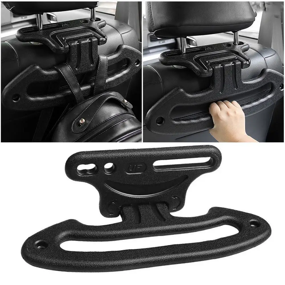 Car practical multi-function car seat back handle hook safety armrest clothes drying rod car hanger