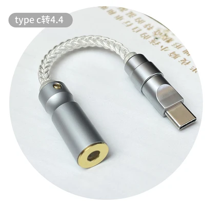 ALC5686 type c to 2.5 3.5 4.4 audio decoding dac headphone adapter cable