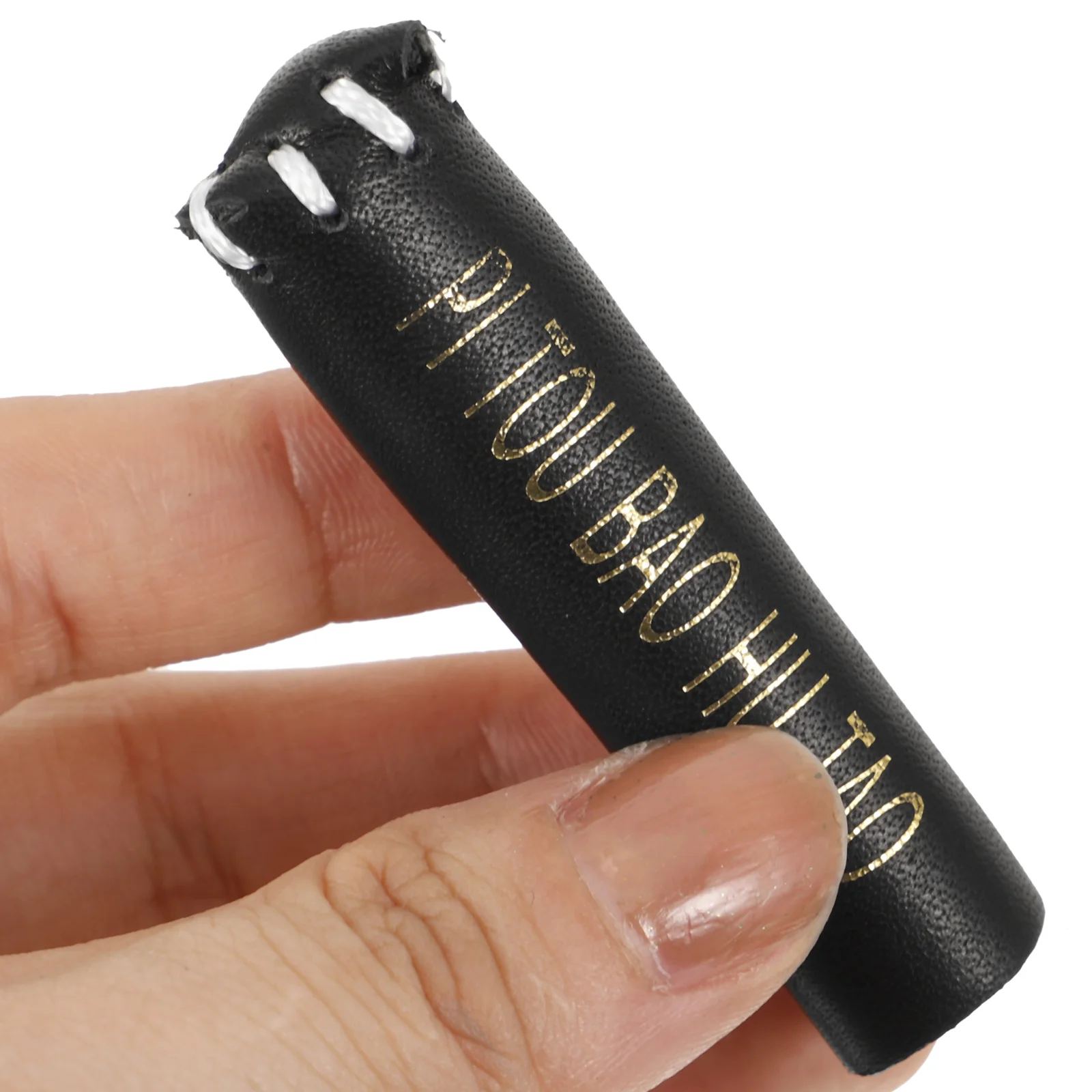 

Professional Billiard Cue Tip Cover Heavy Duty Protection Anti-Vibration Stitched Secure Fit for Cue Sports Portable