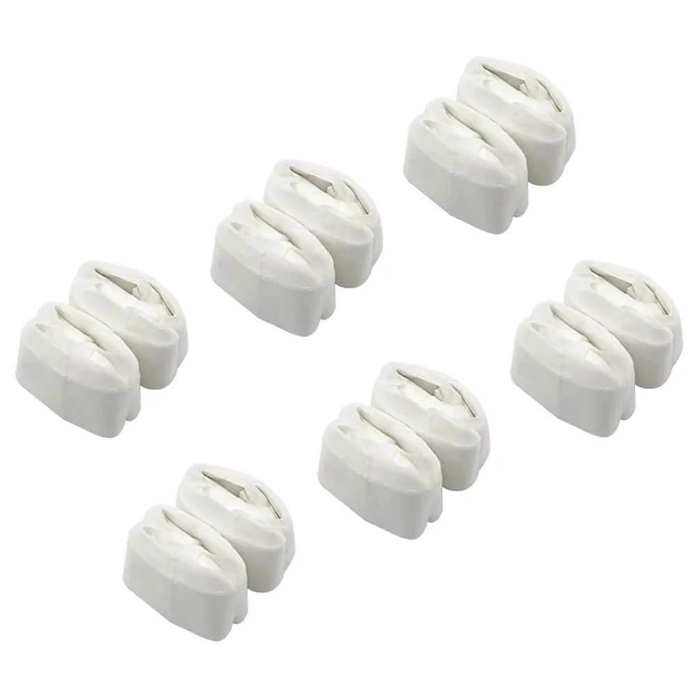 

12 Pcs White Mouth Coils Paper Vomit Props for Stage Performance Party Tricks Stage Vomit Coils Paper