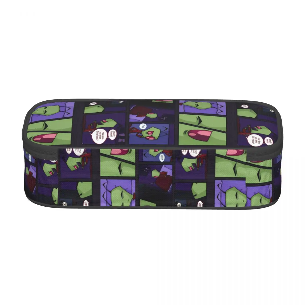 غزاة Zims مقلمة كرتونية حامل قلم جديد أكياس قلم رصاص بنات بنين سعة كبيرة هدايا مكتبية حقيبة أقلام رصاص #3