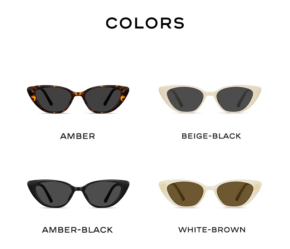 CAPONI Cat Eye Trend Frauen Sonnenbrille Schildpatt Polarisierte Anti-reflektierende Anti-glare Sonnenbrille Weibliche Modische CP2227 – Detail 13