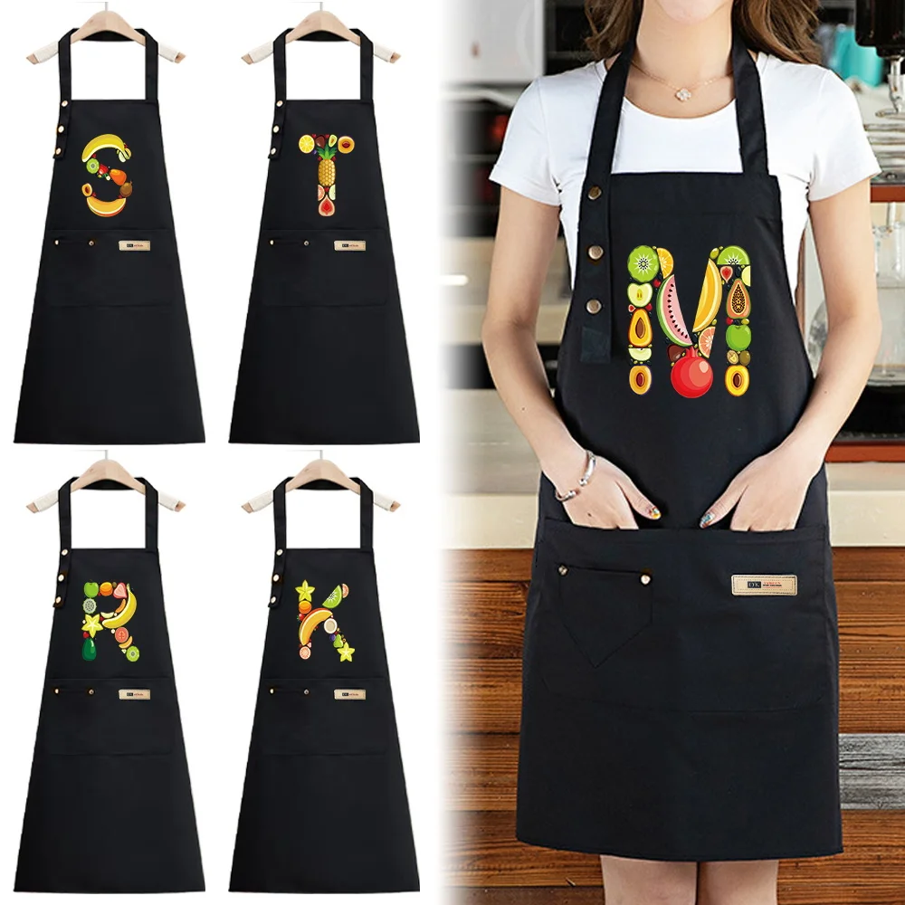 

Apron with Adjustable Styles for Men Women Two Functional Pockets Suitable for Kitchen and Gardening Machine Washable Material