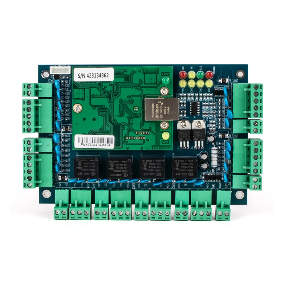 Imagem -03 - Painel de Controle de Acesso para Security Solutions Tcp ip Wiegand 26 Rede Individual Duplo Quatro Portas Sistema de Acesso com Software