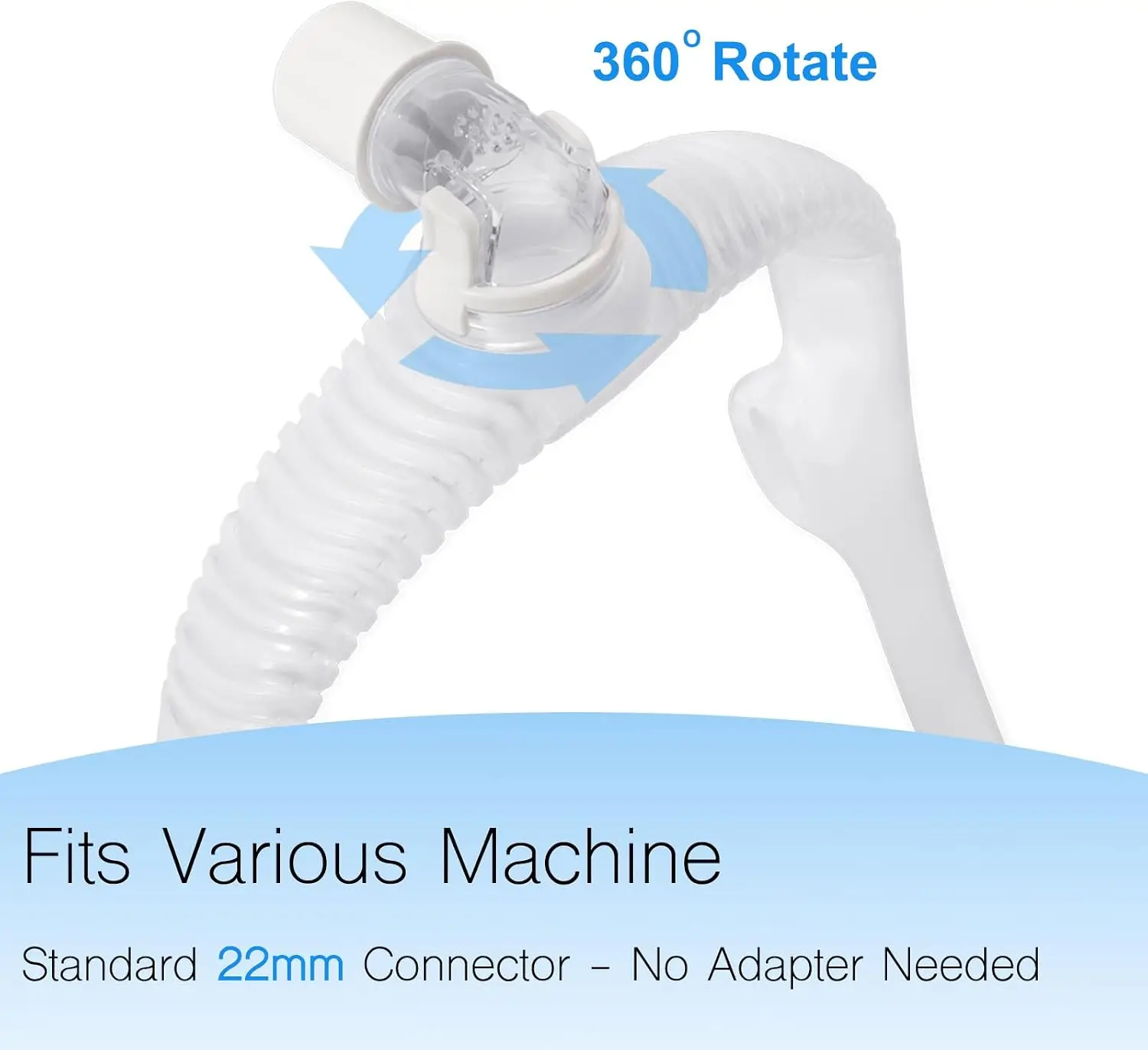 P30i N30i Frame, Suitable for CPAP P30i N30i Nasal Pillow Mask, Single Replacement Frame view 4