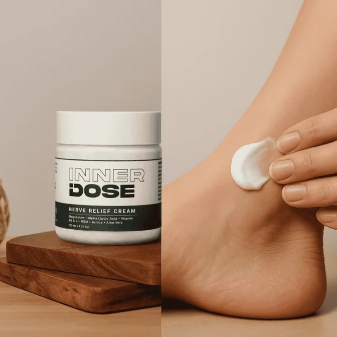 120ml Smooth Knee Muscle Discomfort Brand Balm Inner Dose Nerve Relief Cream Relieve Body Tingling Burning Pain Magnesium Lotion