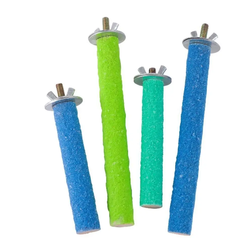 لوازم الطيور مخلب الطيور منقار طحن بار مقاومة للاهتراء قفص العصافير اكسسوارات مخلب الطيور طحن عصا دائم الطبيعية #5