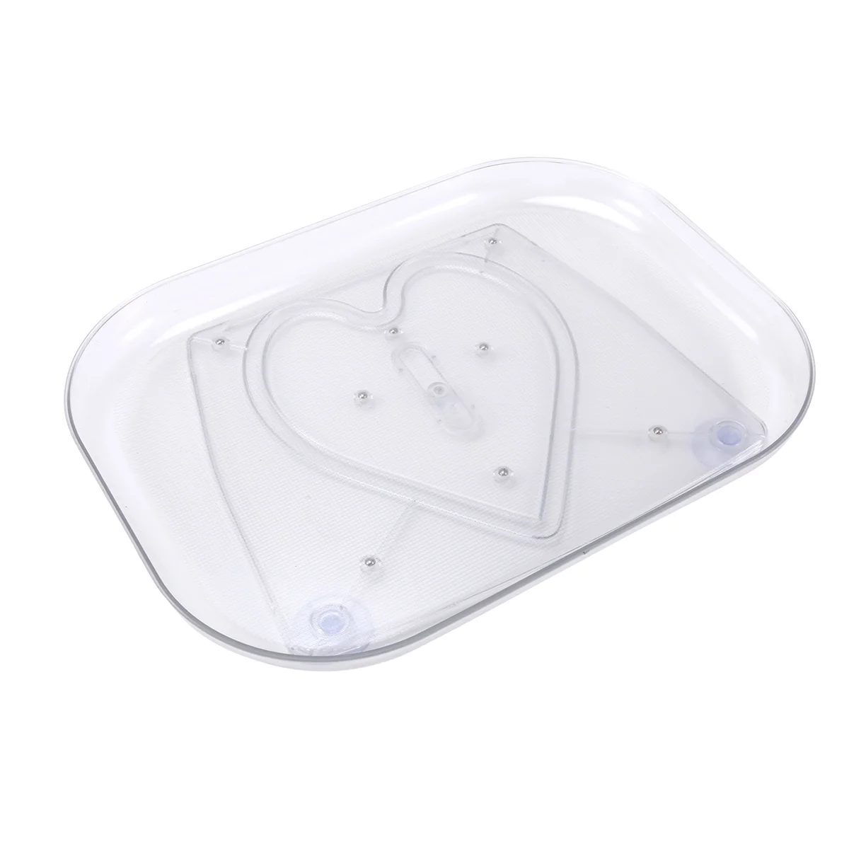 360 °   Susans perezosos giratorios para refrigerador, organizador de nevera Rectangular, bandeja de gabinete, organizadores de refrigerador y