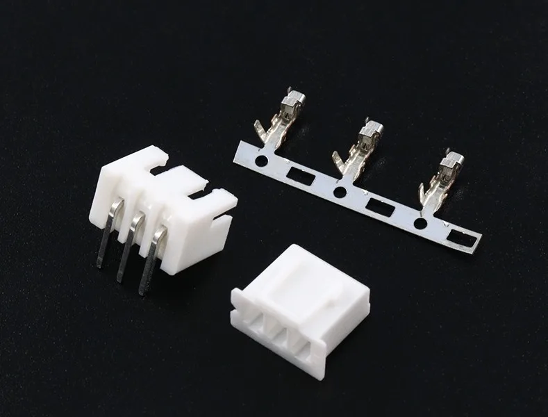 500 set/lot XH2.54mm Connector Plug + Socket Straight Pin Curved Pin + Terminal 2P/3P