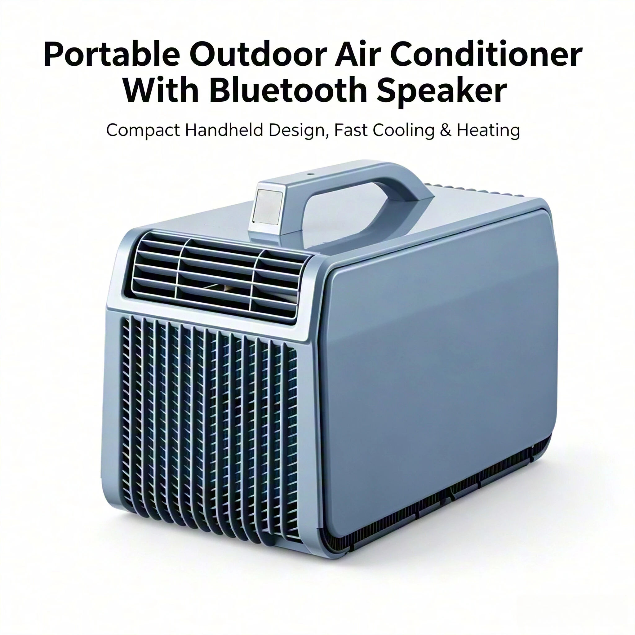 12V DC Portable Household Air Conditioner High Cooling Efficient Pure DC Mobile Small Air Cooling