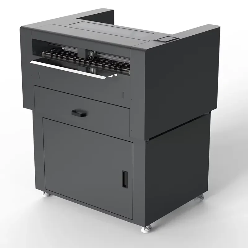 for Boway 600 Suc Pro Intelligent Laser Cutting Plotter 600mm Max Width 5 Inch Touch Screen CCD Camera Auto Paper Feeding
