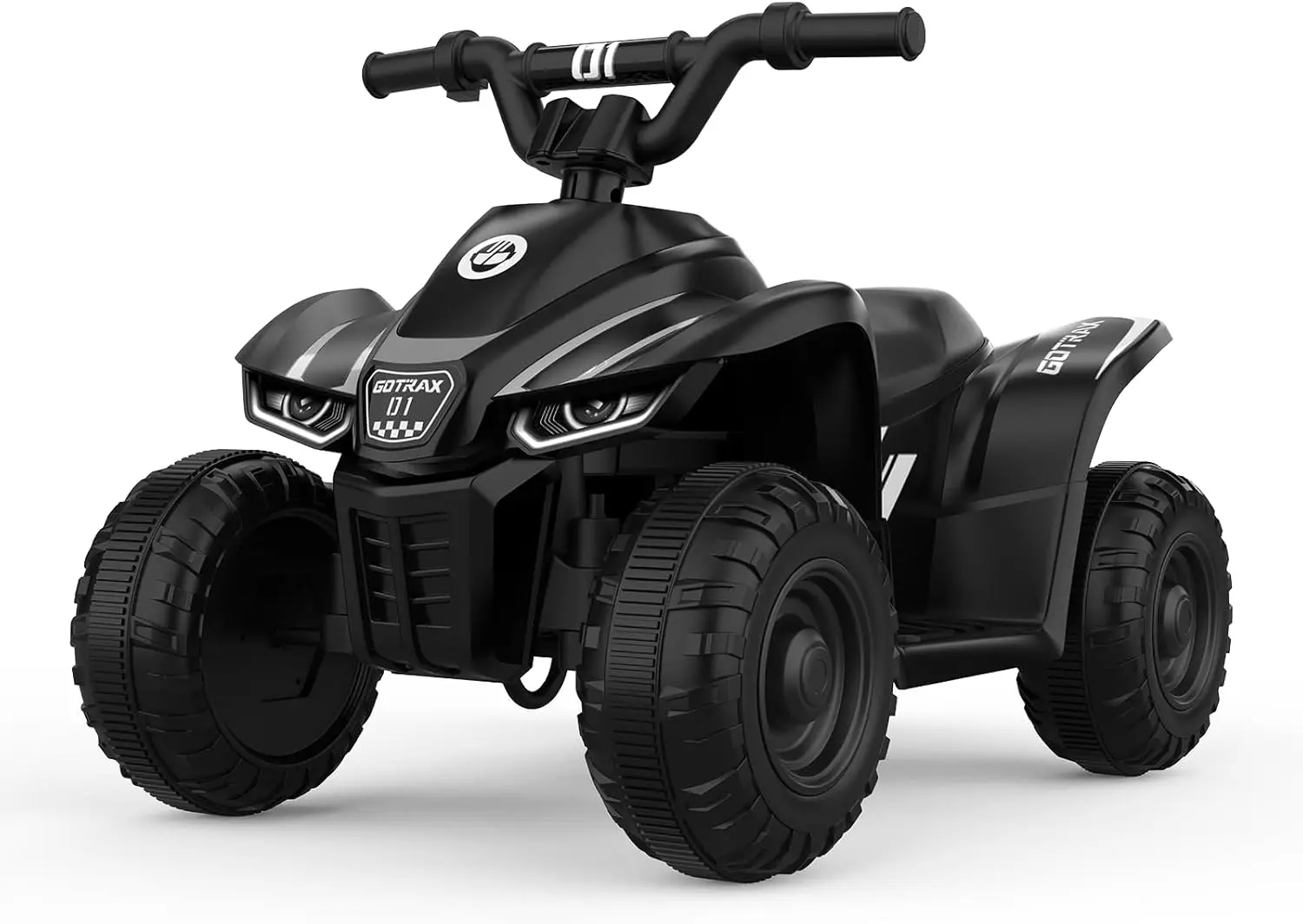 

Kids Ride-On ATV Car with 12V Battery, 80 Min Playtime, Forward/Reverse Gears, Safe for Ages 1.5-4