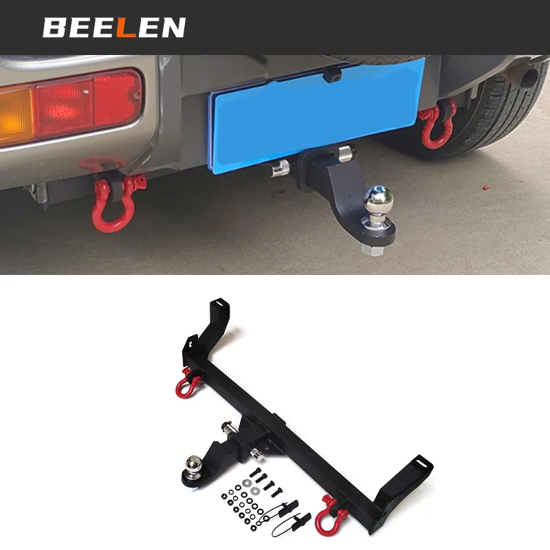 

Towing Bars For Suzuki Jimny JB33 Sierra JB43 1998 2017 Car Front and Rear Bumper Bar Towing Trailer Hook Accessories