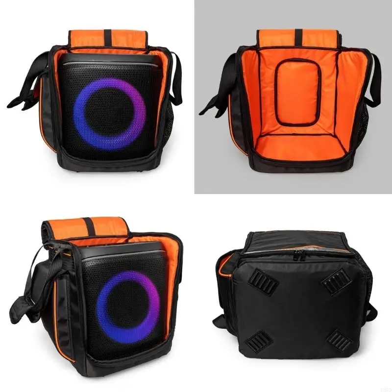 Nylon Protective Carrying Case Bag for PB 2 Encore Speaker Featuring Portable Design and Extra Storage Pockets