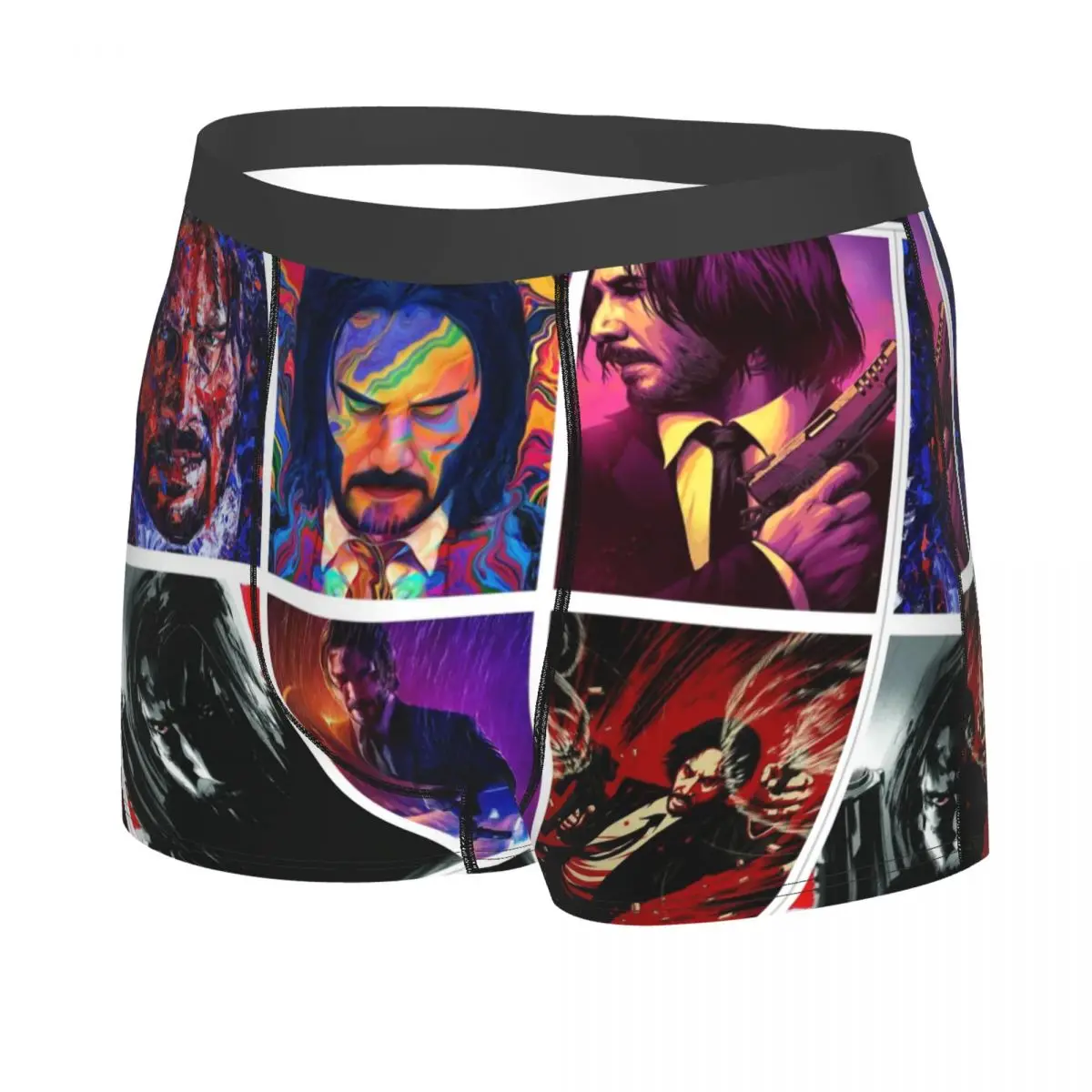 Keanu Reeves John Wick Mannen Boxer Slip Onderbroek Zeer Ademend Hoge Kwaliteit Cadeau Idee