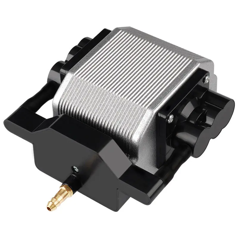 

Высокоэффективный бесшумный компрессор для аквариума: мощный насос для насыщения воды кислородом