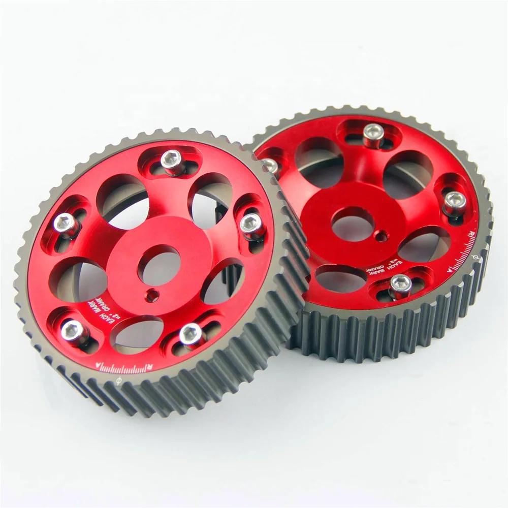 

2PCS Adjustable Cam Gears Pulley Timing Gear for 1JZ 2JZ