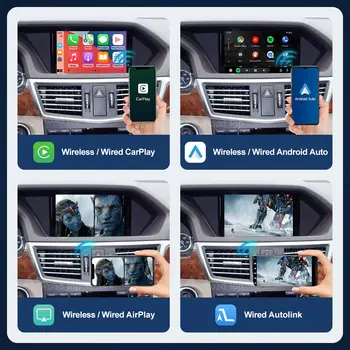 適用於賓士E-ClassW212 W213 E-2016207 NTG4.5/4.7/5.0(2012-2016)的Road Top無線CarPlay,支援AirPlay和Android Auto 8 最佳銷售 賓士W213安卓 - №1