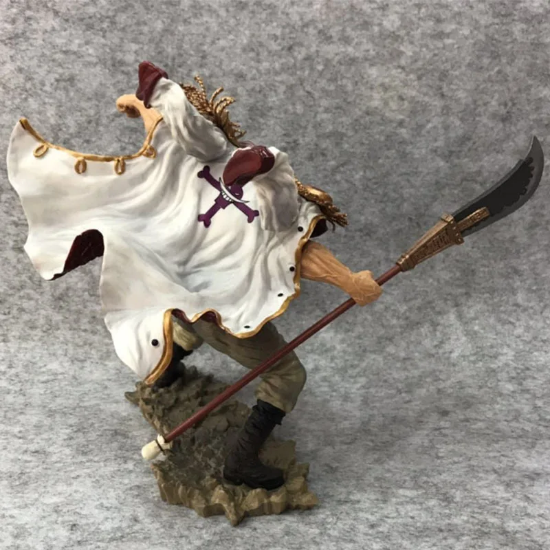 25 سنتيمتر قطعة واحدة الأبيض اللحية نموذج إدوارد نيوجيت التماثيل أنيمي مانغا تمثال GK تمثال جمع ألعاب شخصيات الحركة الحلي