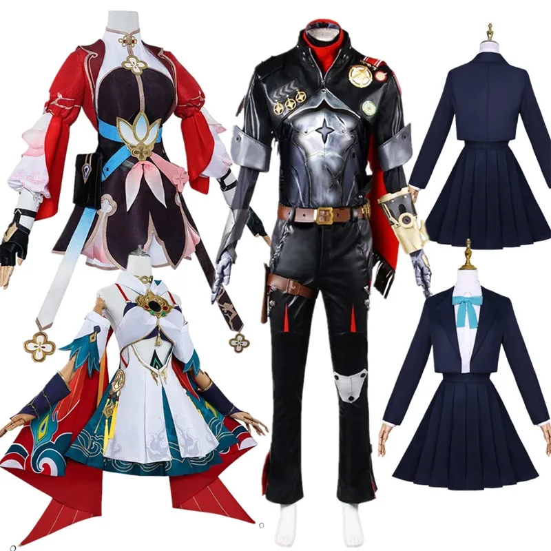 March 7th Cosplay Honkai Roleplay Boothill Sparkle Costume Adult Yunli Fantasy Dress Coat Outfits Halloween Carnival Party Suit