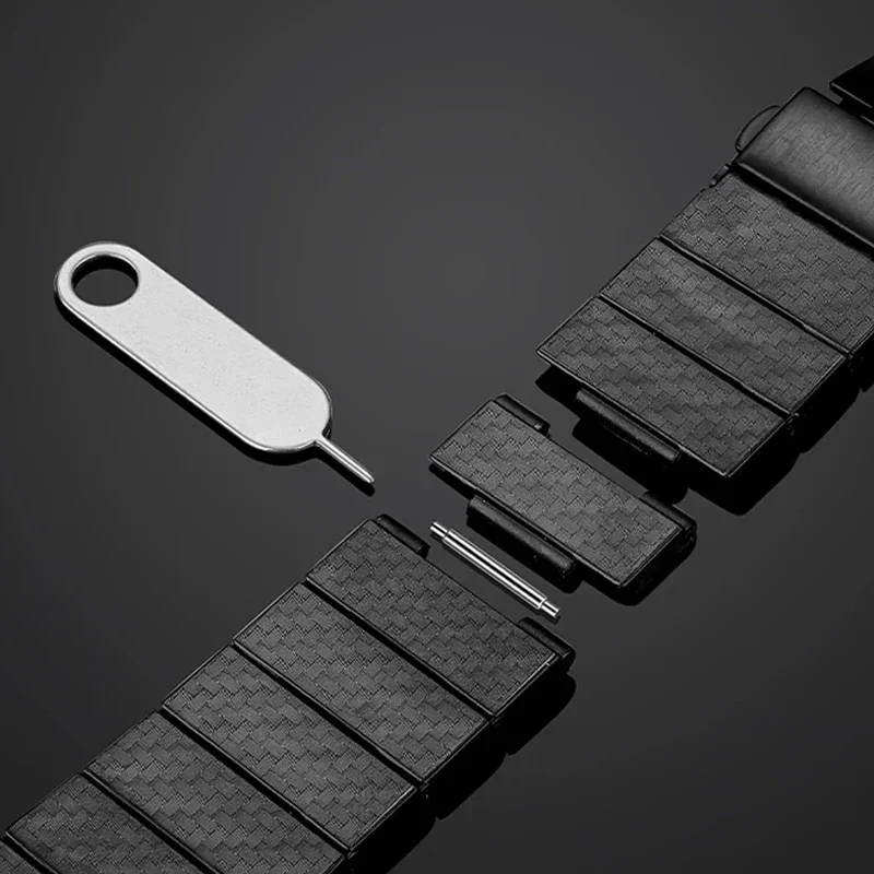 20mm 22mm Carbon Fiber Strap For Huawei Watch Ultimate/Buds/GSPro Bracelet For Huawei Watch GT5Pro/GT5 4 3 2 46mm 42mm GT2e Ba