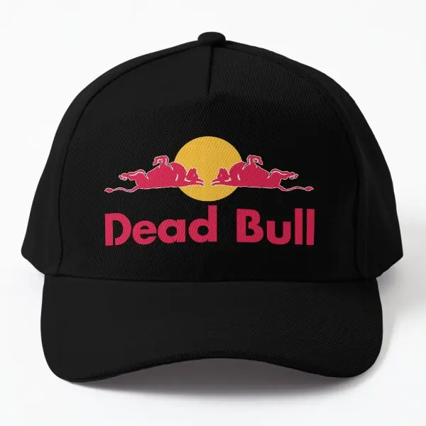 Dead Bull  Baseball Cap Hat Black Summer Outdoor Casual Spring  Boys Sport Mens Fish Solid Color Hip Hop Printed Bonnet  Sun