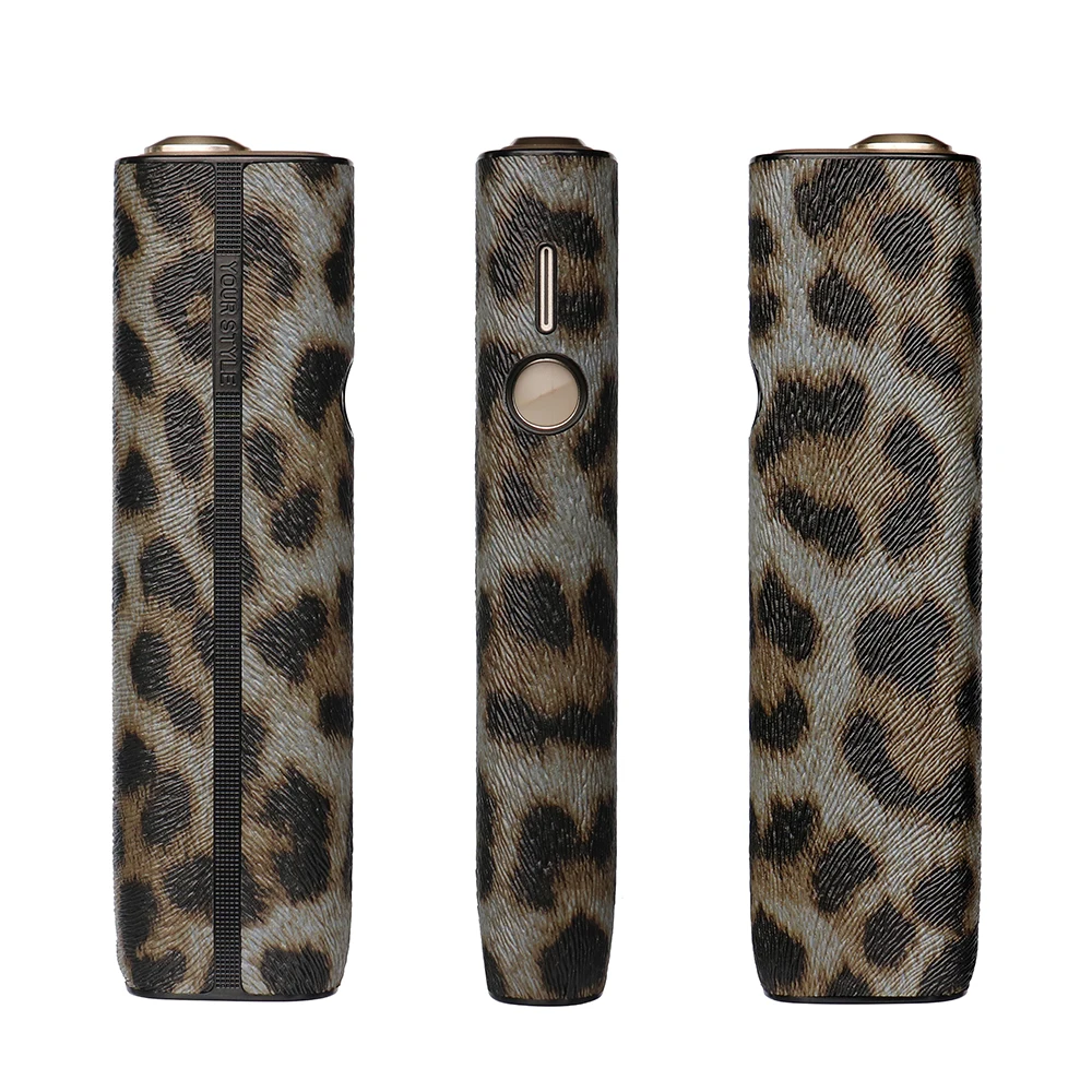 RUORUO 4 Colors Leopard Print Skin Leather Case for IQOS ILUMA ONE Replaceable E Smoking Box for ICOS ILUMA ONE Accessories