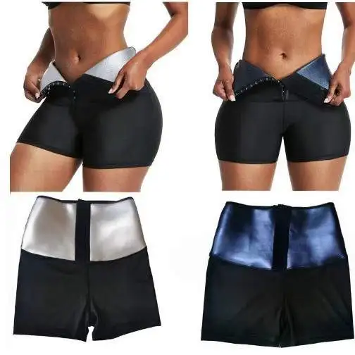High-Waist Fitness Shorts Women's Sweat-Promoting Sporty Bottoms Tummy Control Breathable Underwear for Active Women