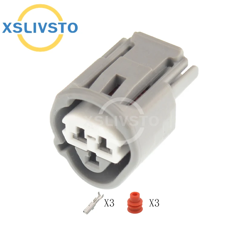 5/10/20/50 Pcs 3 Pin Auto Water Temperature Sensor Plug  Waterproof Electronic Connector With Cable For Toyota 6189-0486