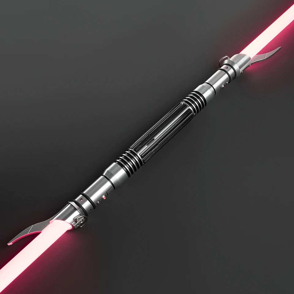 Lightsaber Savage Neopixel Light Saber Jedi Double-edged Laser Sword Metal Handle Cosplay Luminous Dueling Xenopixel Sabers Toys