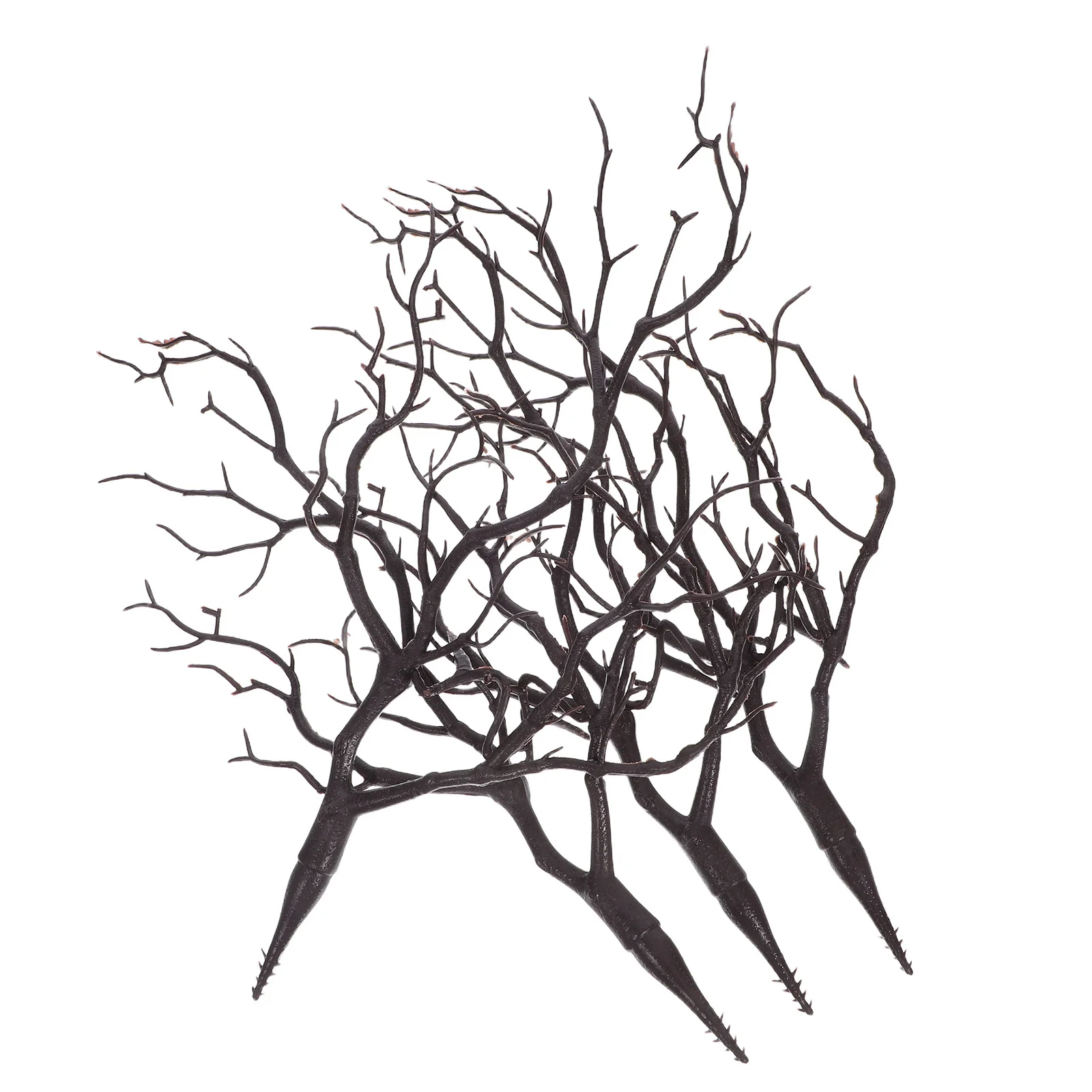 

Plastic Branches Artificial Antler Tree Faux Dried Twigs for DIY Headband Holiday Party Decorative Layout Props Home Decoration