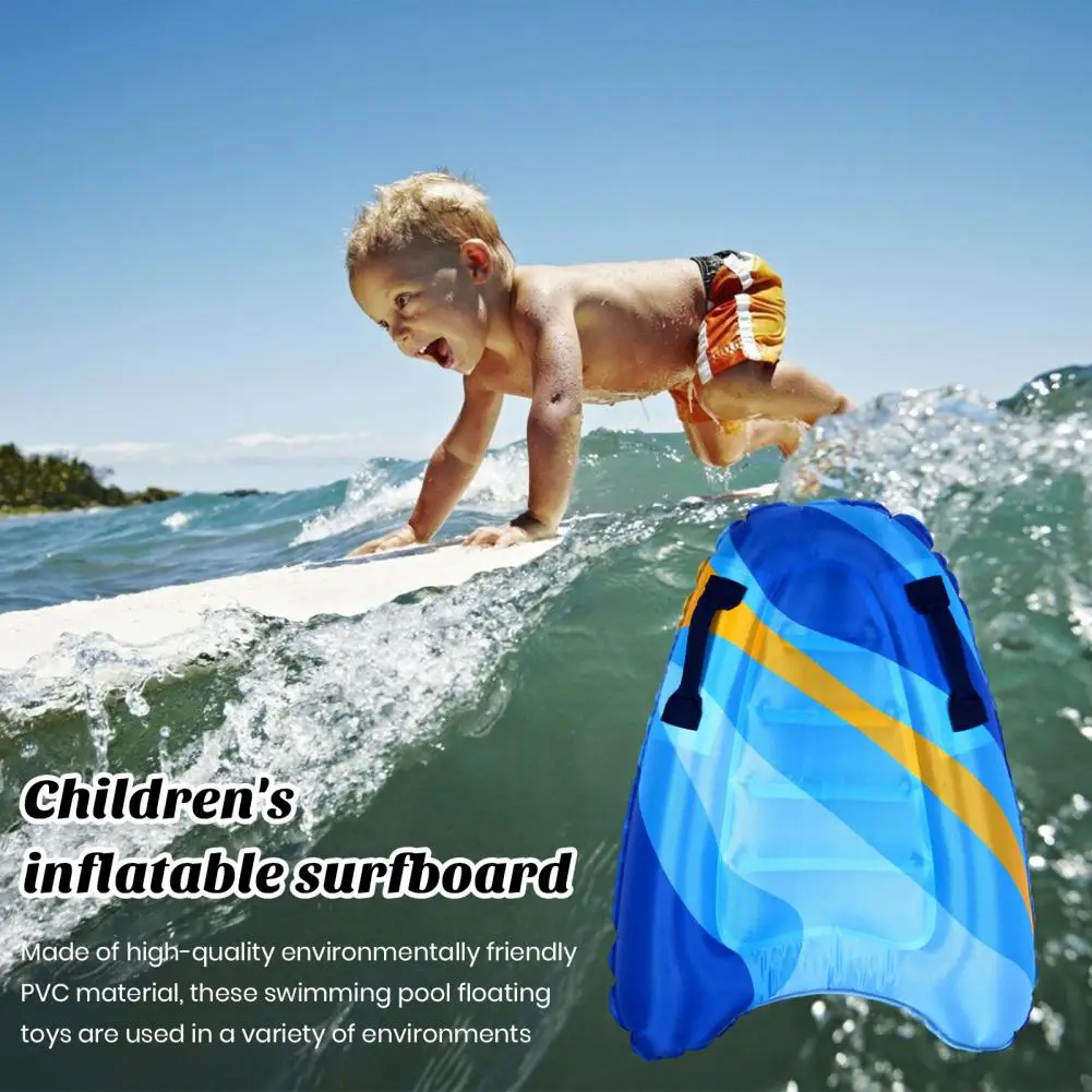 Outdoor Inflatable Surfboard Portable Bodyboard Adult Children Swimming Safe Lightweight Kickboard Sea Surfing Wakeboard