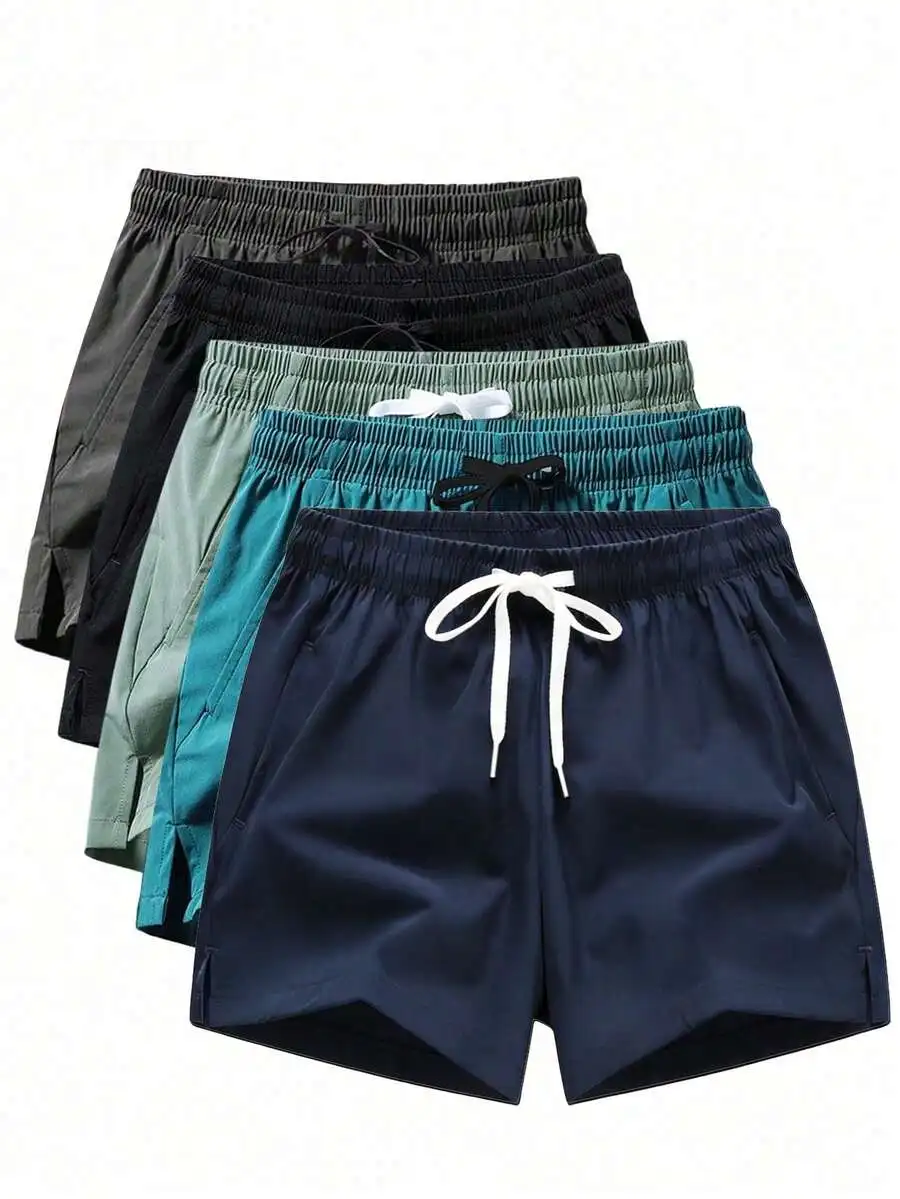 

Mens Loose Breathable Quick-Dry Shorts For Fitness Running Training Beach Basketball Summer