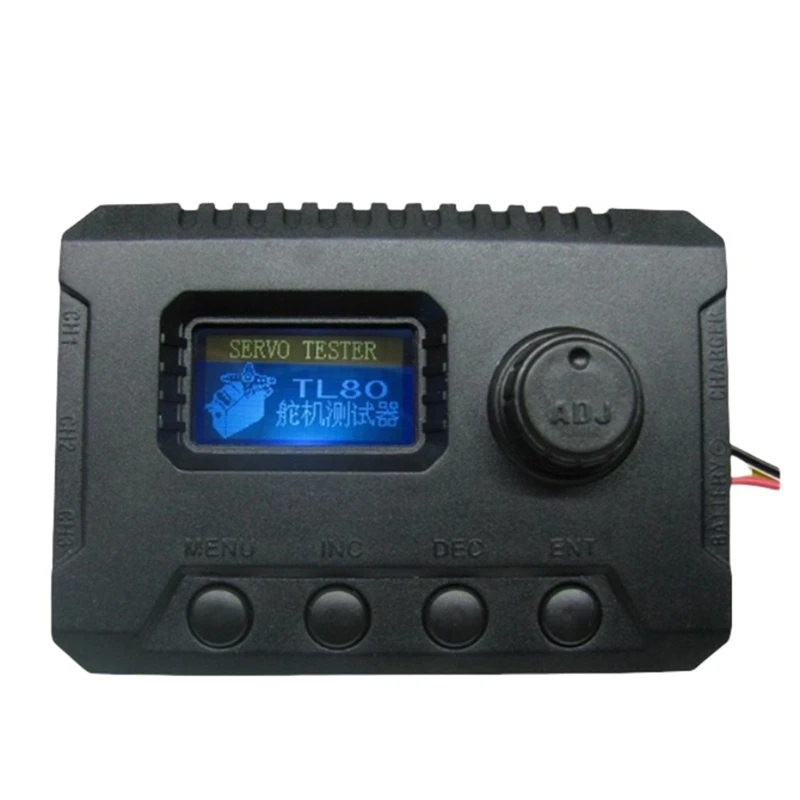 TL80 RC Servo Tester Multi-Function Programmable Digital Steering Gear Performance For RC Robot Helicopter Car Servo-A38R