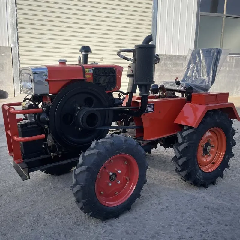 Mini tractor Small 18 horsepower tractor head easy to turn around