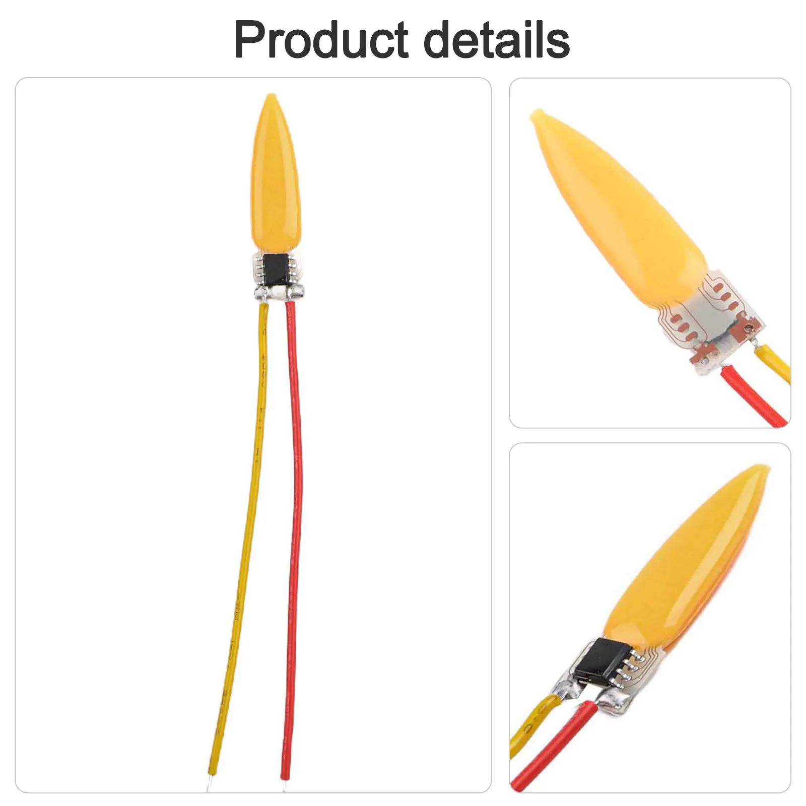DIY Lamp Making Flame LED Module Natural Candle Flame Movement Flame Lights As The Picture Flame Simulation Effect