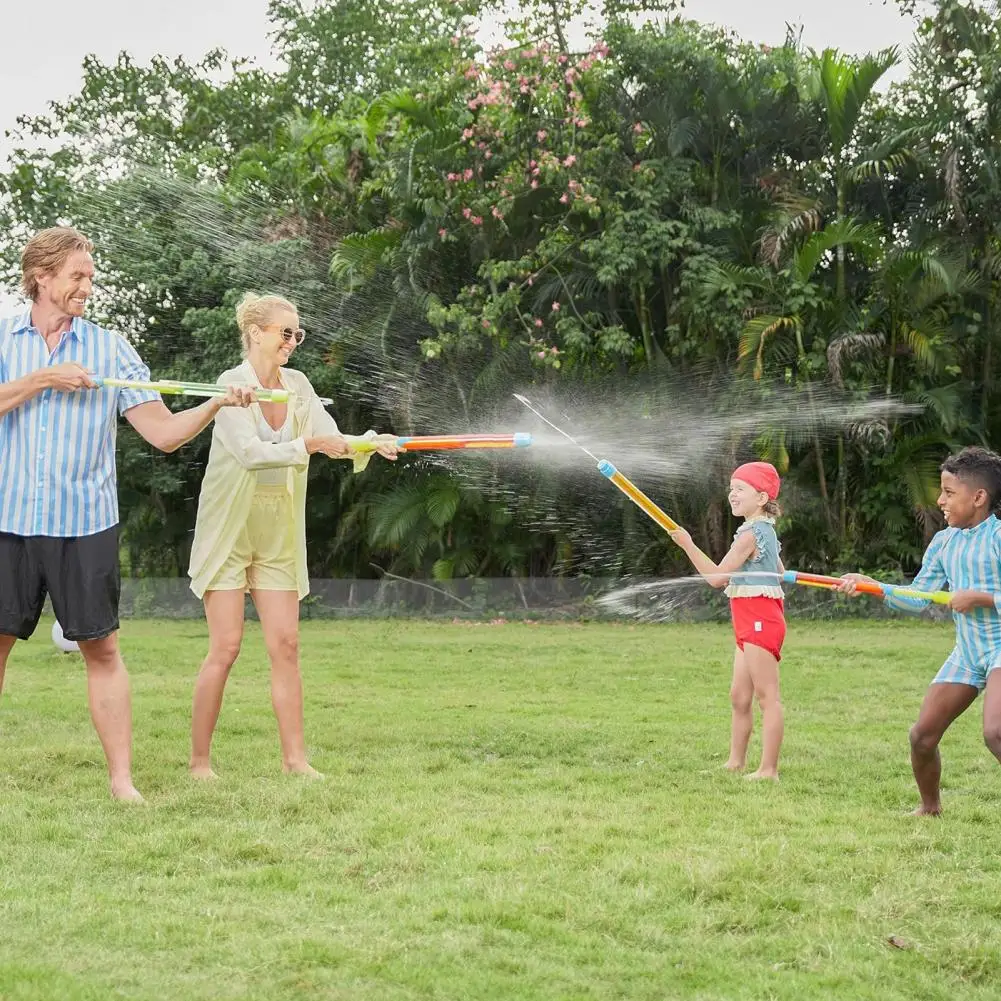 Summer Sprinkler Game Fun Water Toy Sprinkler for Pool Parties Beach Activities Pull-out Spray Toy for Summer Fun Gift for Kids