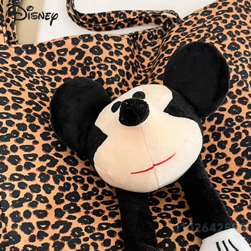 Tas tangan wanita kapasitas besar, tas bahu wanita kapasitas besar, kartun, tas tangan wanita modis dan berkualitas tinggi, tas boneka wanita, baru, Disney Mickey