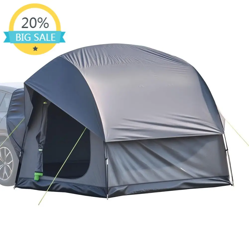 

Green 3-Season SUV Tent, 5-8 Person Capacity, Waterproof PU2000mm, Ideal for Car Camping and Hiking